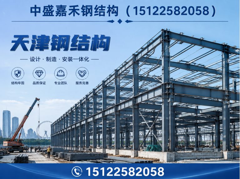宁河区钢结构工程展示图